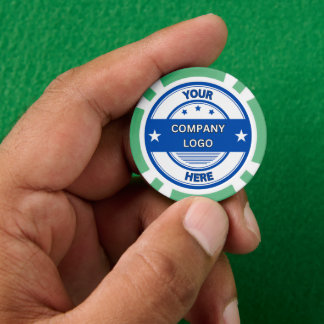 Jetons De Poker NOUVEAUTÉ ! Chips de poker - Vert - Personnalisé
