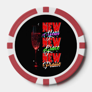 Jetons De Poker Nouvel an nouvelle grâce nouvelle louange