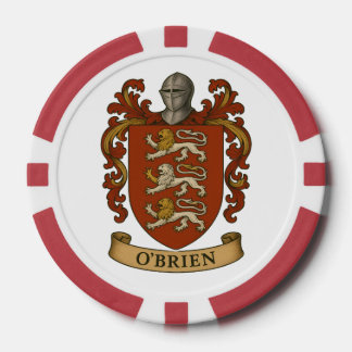 Jetons De Poker O'Brien Family Crest Poker chips