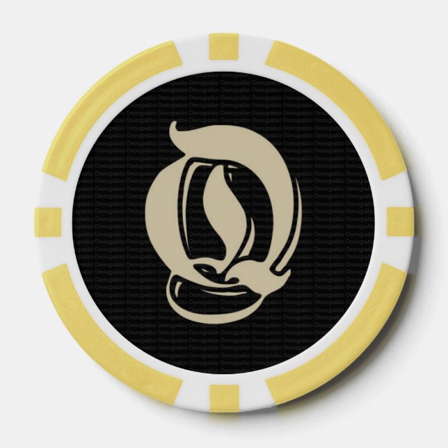 Jetons De Poker Occuppatio 1 Chips Mystiko (Recto)