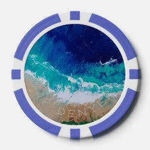 Jetons De Poker Ocean Theme Poker Chips par JP Denyer