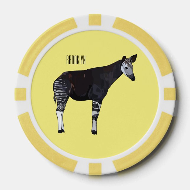 Jetons De Poker Okapi (Recto)