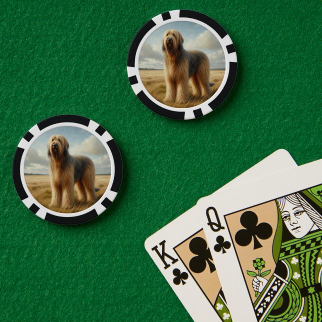 Jetons De Poker Otterhound (Table de poker (double))