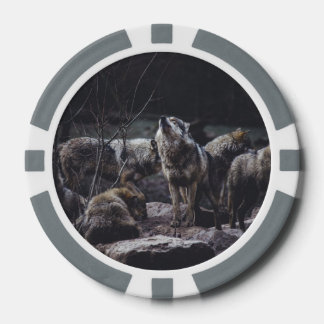 Jetons De Poker Pack Wolf