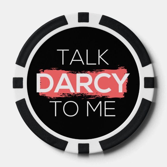 Jetons De Poker Parle Darcy à moi I (Recto)