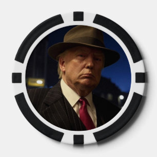 Jetons De Poker Parrain de l'Amérique Don J. Trump