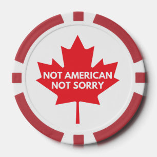 Jetons De Poker Pas Américain, Pas Désolé Chips De Poker