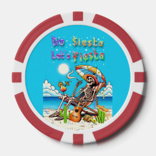 Jetons De Poker Pas de sieste Fiesta