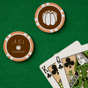 Jetons De Poker Patch citrouille au chocolat