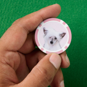 Jetons De Poker Peinture chinoise en poudre - Art Chien