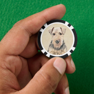 Jetons De Poker Peinture galloise Terrier - Cute Original Chien Ar