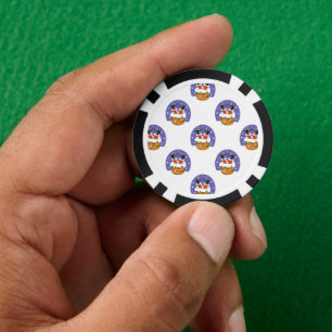 Jetons De Poker Père Noël dans cheminée, neige, Noël, Nouvel An