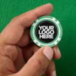 Jetons De Poker Personalized Logo and Text Cool Pastel Green<br><div class="desc">Create your unique Personalized Logo and Text Cool cute pastel green and black poker chips uploading your business logo and adding your custom text. A simple and professional design will impress your guests! Surprise your guests for corporate party, weddings, nightclubs, and any kind of celebration. The poker chips template is...</div>