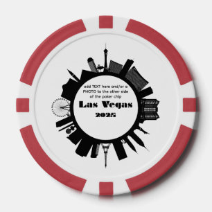 Jetons de poker personnalisables Las Vegas 2025