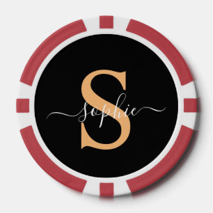 Jetons De Poker Personnalisé Votre Nom, Nom Personnalisé, Cadeau A