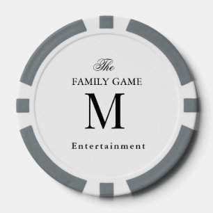 Jetons De Poker personnaliser simple personnalisé