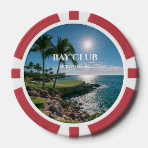 Jetons de poker personnalisés pour Country Club