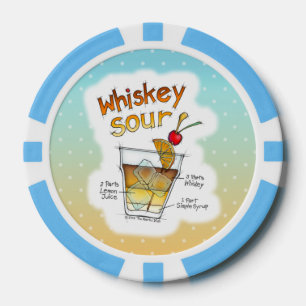 JETONS DE POKER PERSONNALISÉS - RECETTE WHISKEY SO