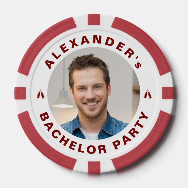 Jetons De Poker Photo personnalisée (Recto)