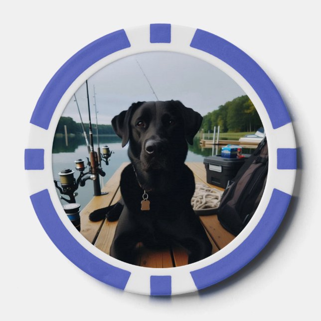 Jetons De Poker Photo personnalisée Animale collecte de fonds Casi (Recto)