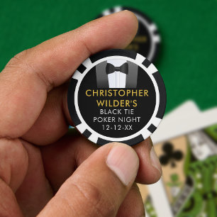 Jetons de poker photo pour enterrement de vie de g