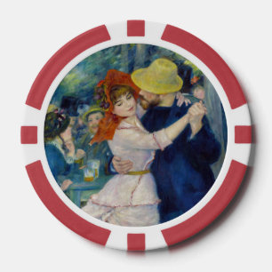 Jetons De Poker Pierre-Auguste Renoir - Danse à Bougival