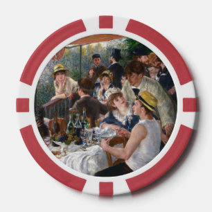 Jetons De Poker Pierre-Auguste Renoir - Le Déjeuner des canotiers