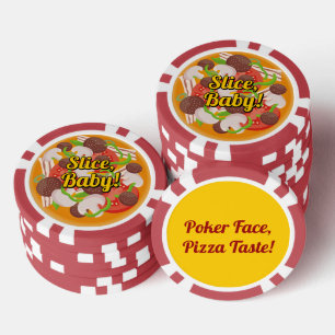 Jetons De Poker Pizza
