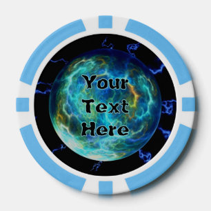 Jetons De Poker Plasma électrique