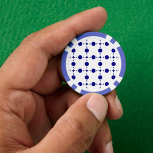 Jetons De Poker Points bleus de marine, Motif à pois, Pois