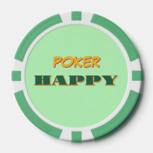 Jetons De Poker Poker Happy Green