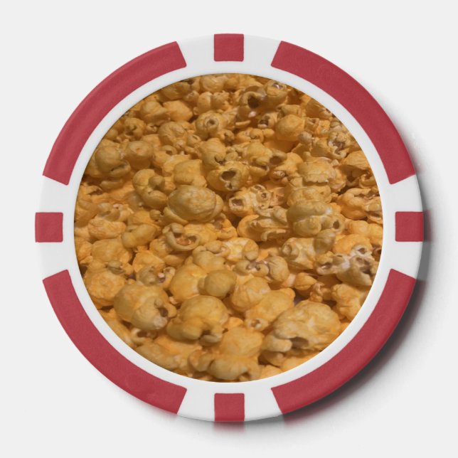 Jetons De Poker Popcorn (Recto)