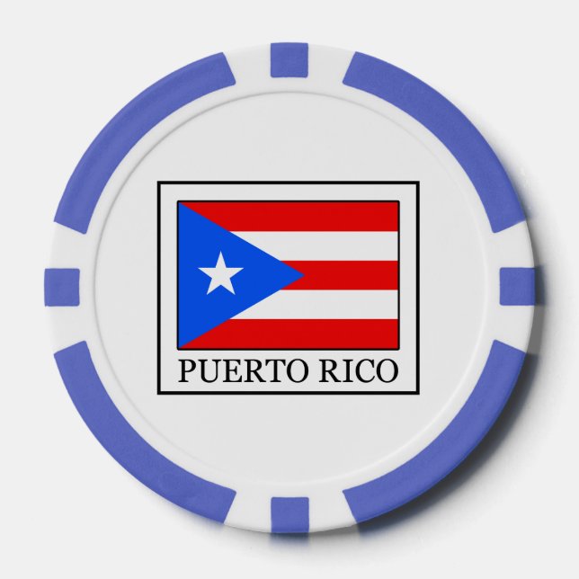 Jetons De Poker Porto Rico (Recto)