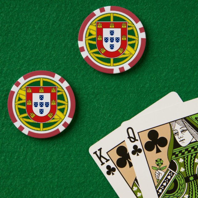 Jetons De Poker Portugal (Table de poker (double))