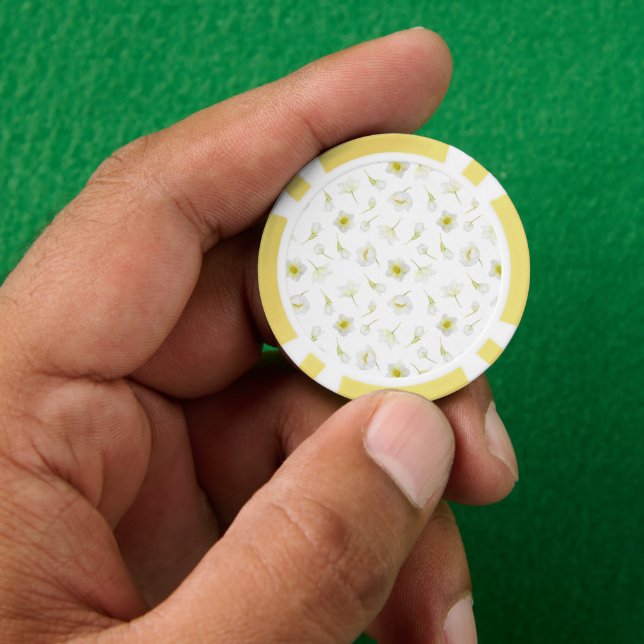Jetons de poker pour la joie du mariage (main)