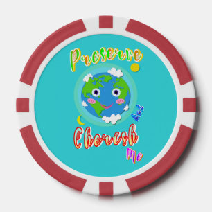 Jetons De Poker Préserver Et Chercher Moi