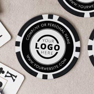 Jetons De Poker Promotion du logo d'entreprise de marque personnal