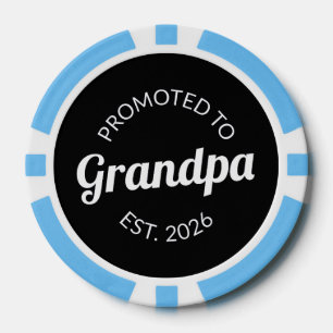 Jetons De Poker Promu À Grand-Père Est. 2026 I