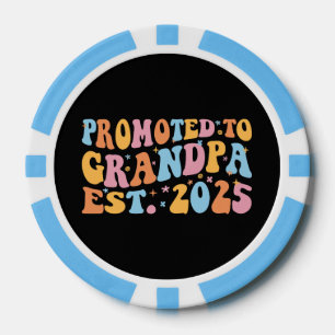 Jetons De Poker Promu À Grand-Père Est. III 2025