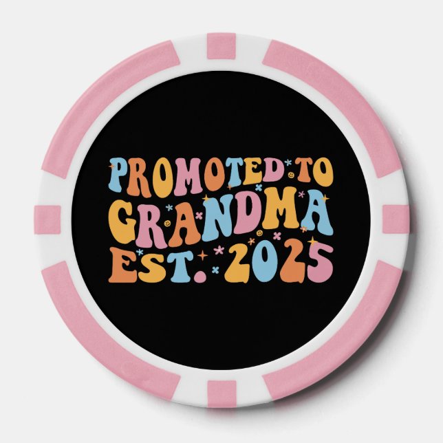 Jetons De Poker Promue Grand-Mère Estimé 2025 III (Recto)