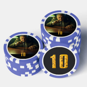 Jetons De Poker Puce de poker Boss 10 dollars