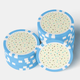 Jetons De Poker Puces de poker Sweet Sprinkles (crème de vanille)
