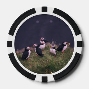 Jetons De Poker Puffins de l'Atlantique