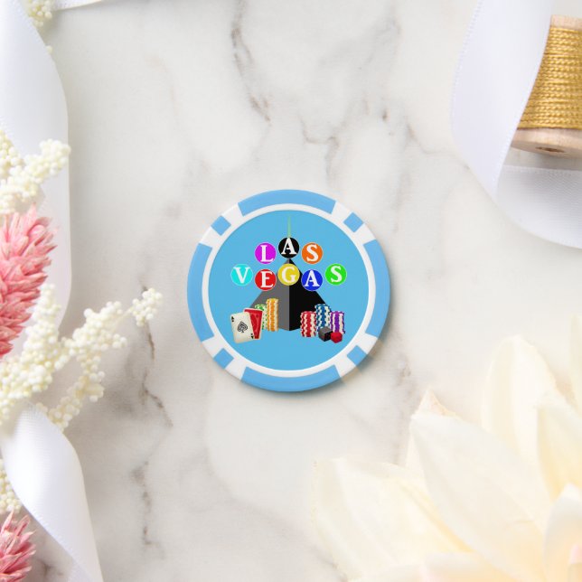 Jetons De Poker Pyramide Las Vegas (Mariage)