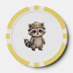 Jetons de poker Raccoon Lil' Bayou Explorers