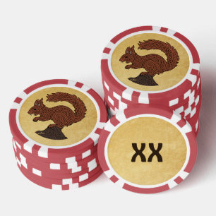 Jetons De Poker Ratatöskr, Écureuil Norois/Viking