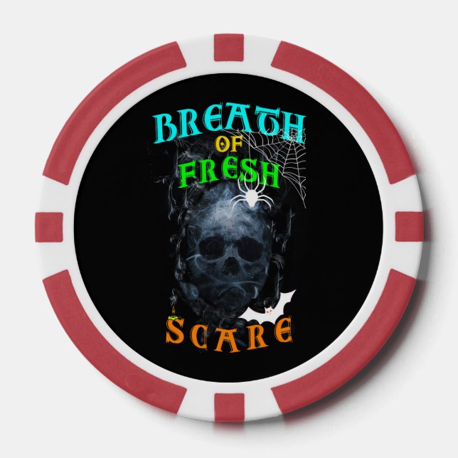 Jetons De Poker Respiration De Peur Frais (Recto)