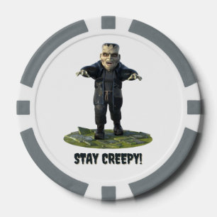 Jetons De Poker Reste Déplaisant ! Le monstre de Frankenstein