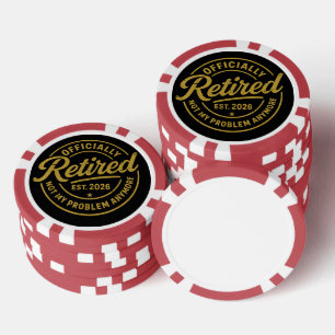Jetons De Poker Retraite 2026 Retraité 2026 Plus Mon Problème
