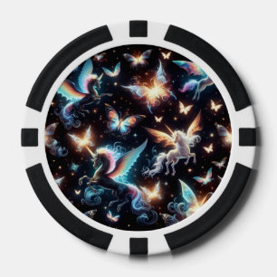 Jetons De Poker Rêves de Licorne